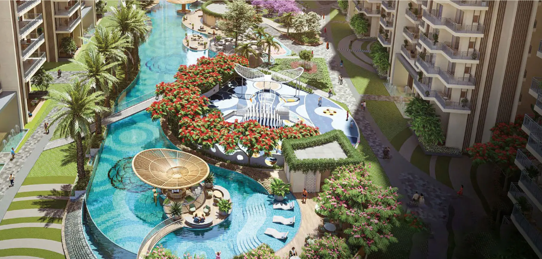 Luxury Swimming Pool & Deck